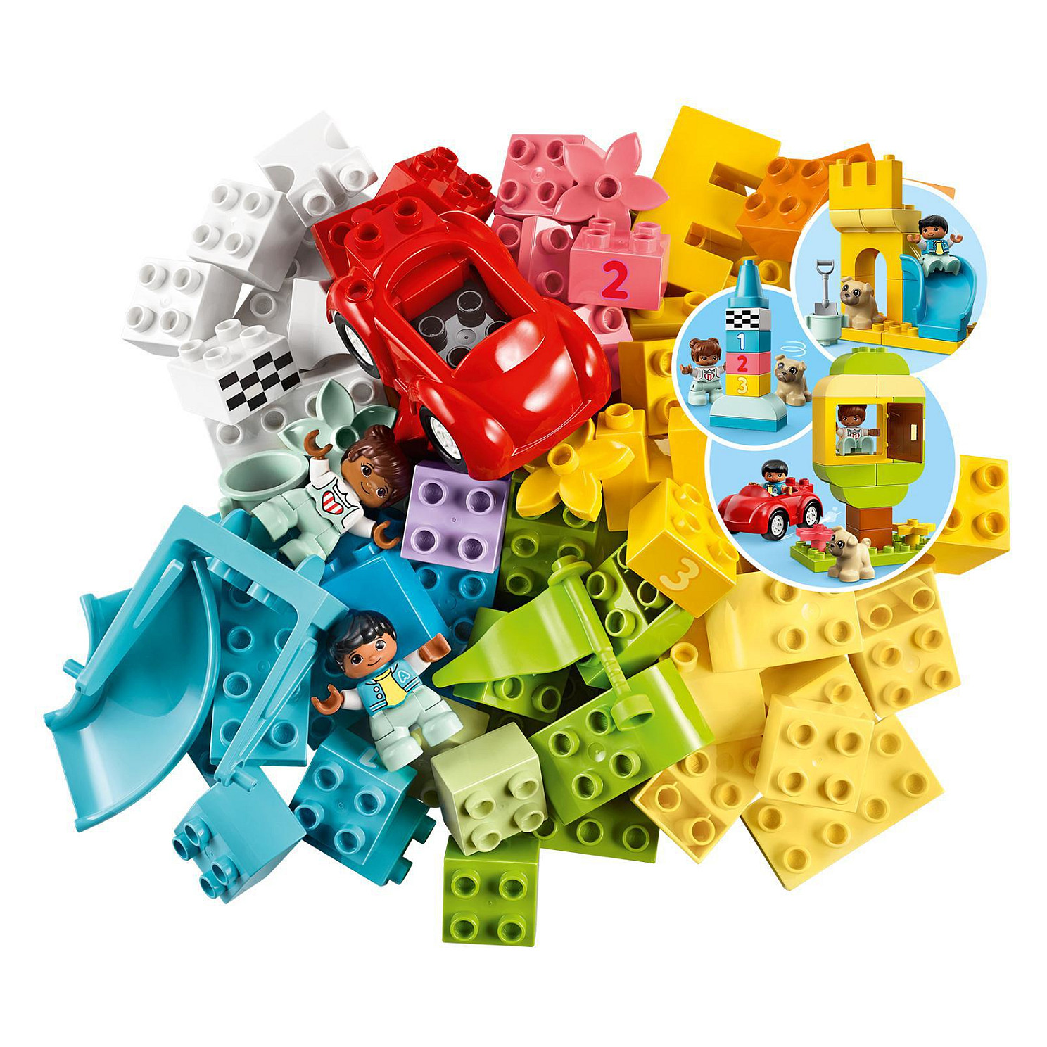 LEGO DUPLO Classic Deluxe Brick Box Set - 6