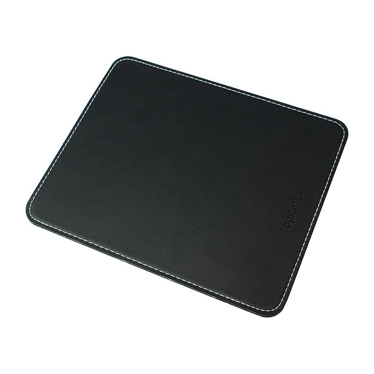 Mauspad LogiLink ID0150 / Dizajn Lëkure / 220 x 180 x 3 mm / Anti-Rrëshqitje – Zezë - 6