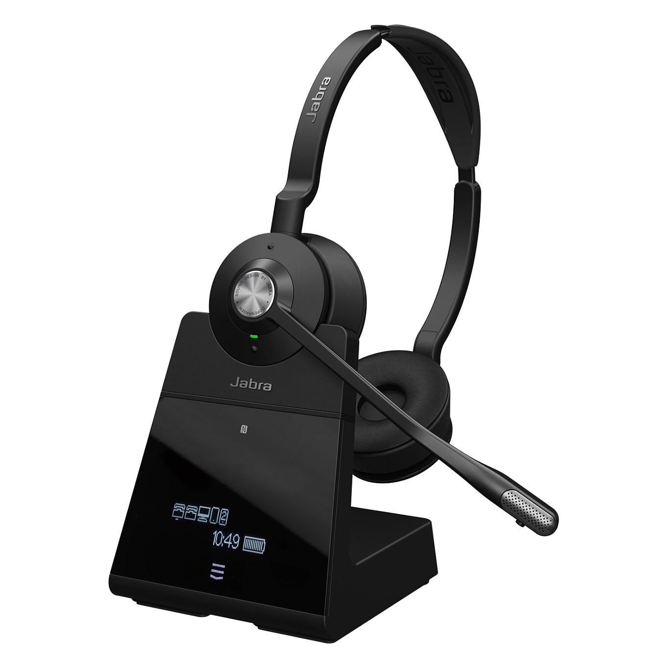 Kufje pa kabllo Jabra Engage 75 SE, 2.8cm, Bluetooth 5.0, DECT, Stereo, Mikrofon - Zezë