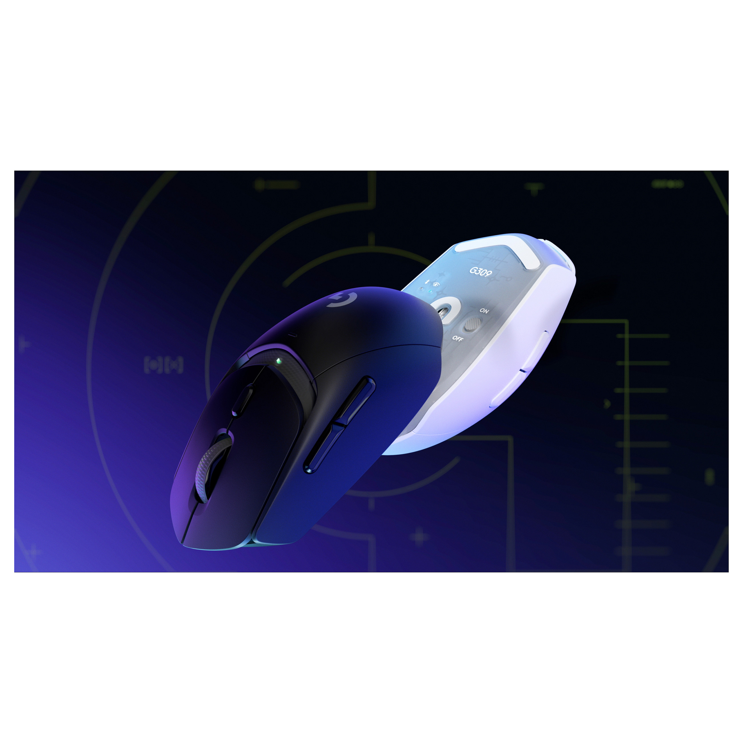 Maus Gaming Logitech G309 Lightspeed Wireless / Bluetooth & USB - Bardhë - 7