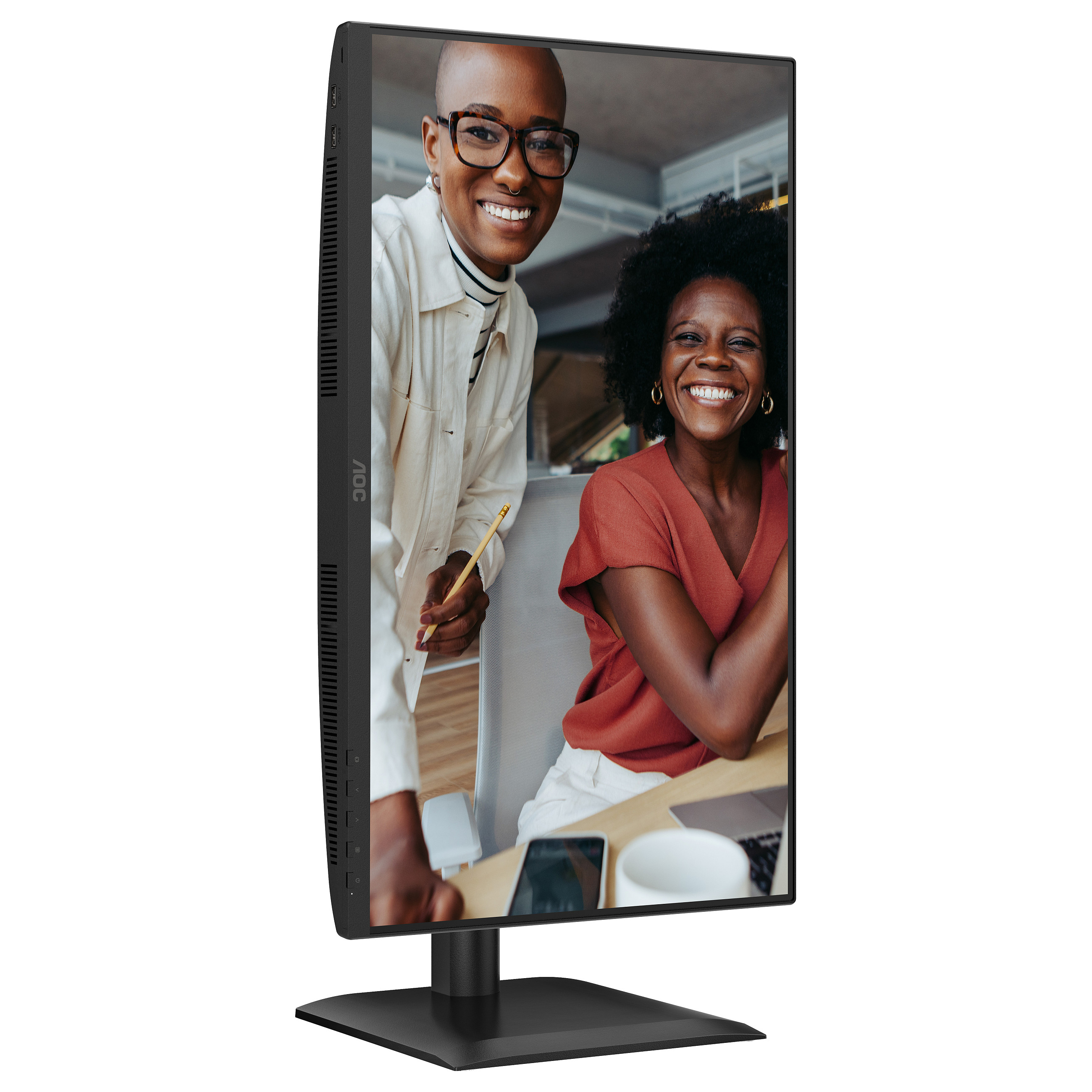Monitor AOC 24E4CV  / 23.8" / Full HD IPS LED / 120 Hz / 4ms / USB + USB-C + HDMI + DP - Zezë - 10