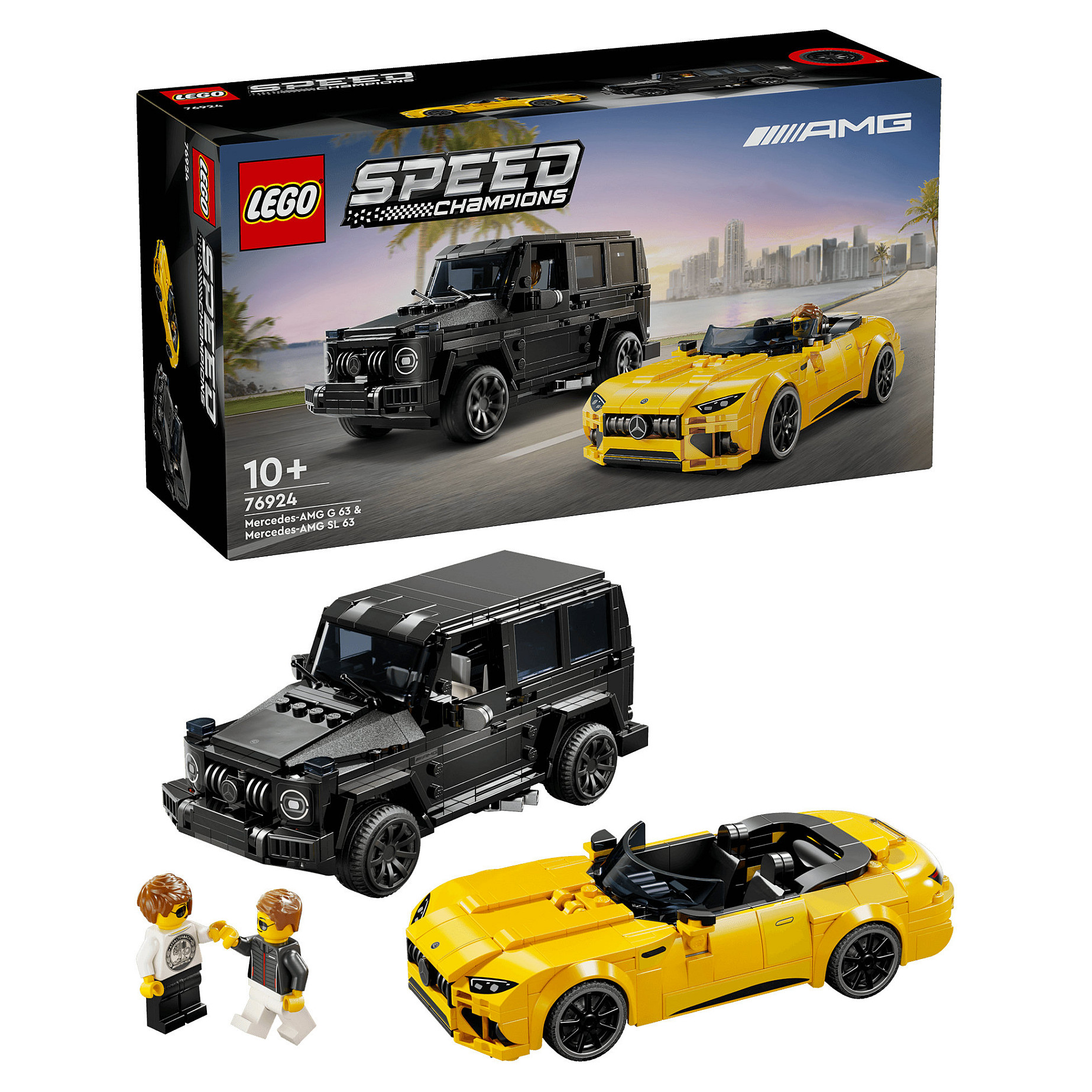 LEGO Speed Champions Mercedes-AMG G 63 & Mercedes-AMG SL 63 76924 - 14