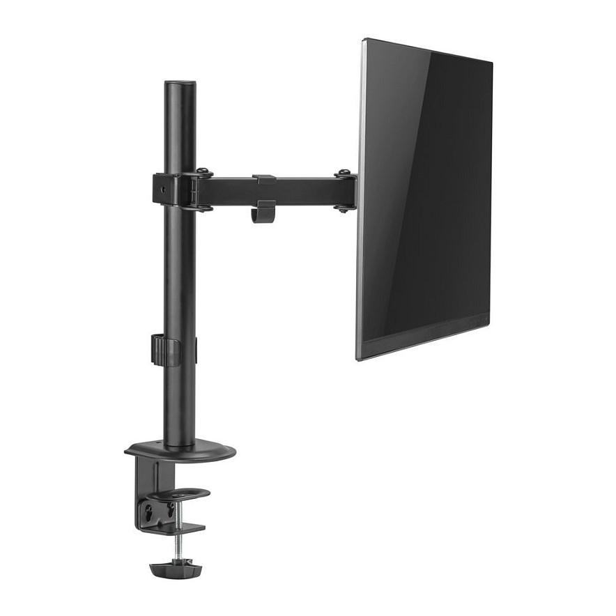 Mbajtëse për Monitor Equip 650156 , 1 Monitor , 17–32" , deri 9kg , e rregullueshme , e pjerrët , e rrotullueshme , VESA 75x75 & 100x100 - Zezë - 4