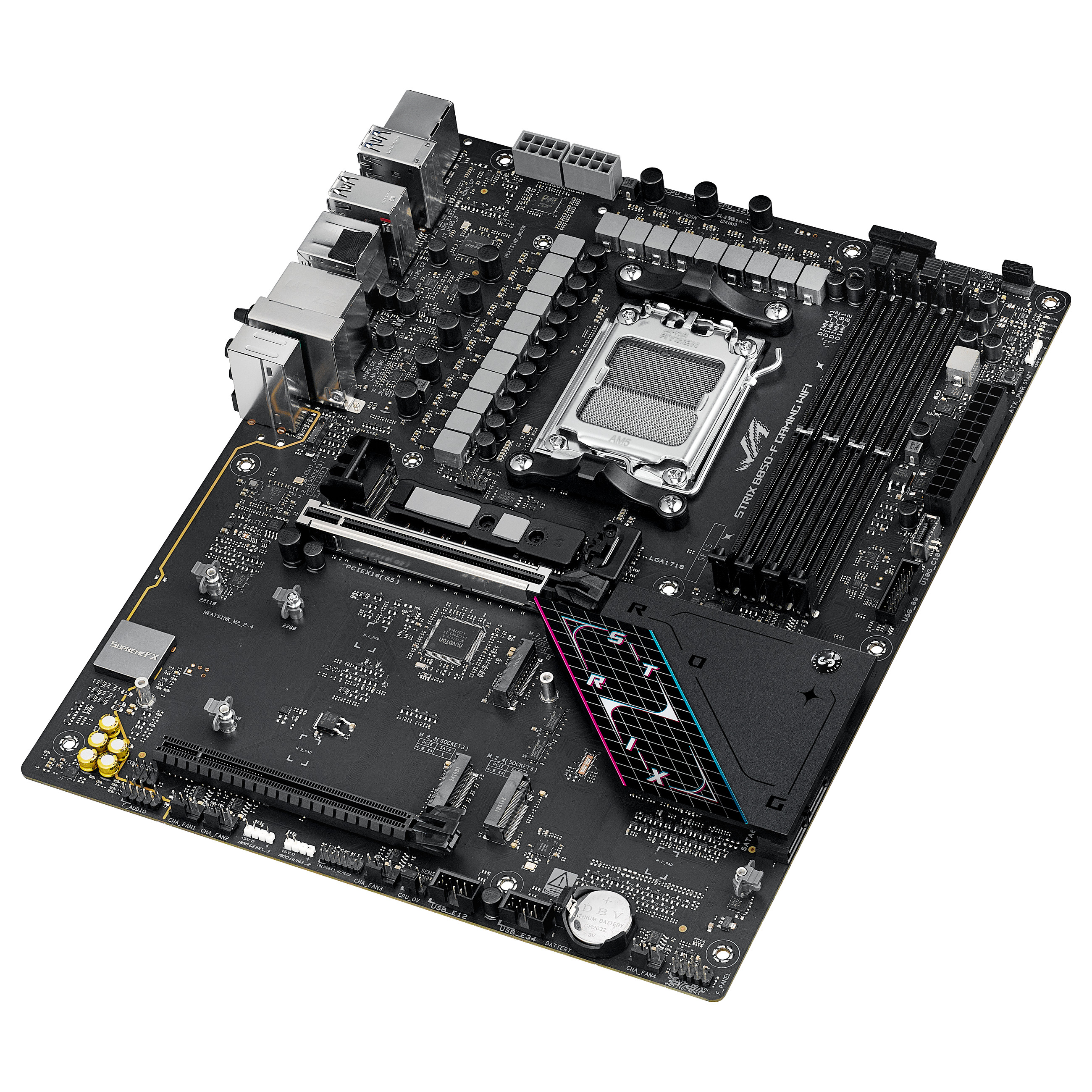 Pllakë amë AMD AM5 ASUS ROG STRIX B850-F Gaming WIFI. - 9