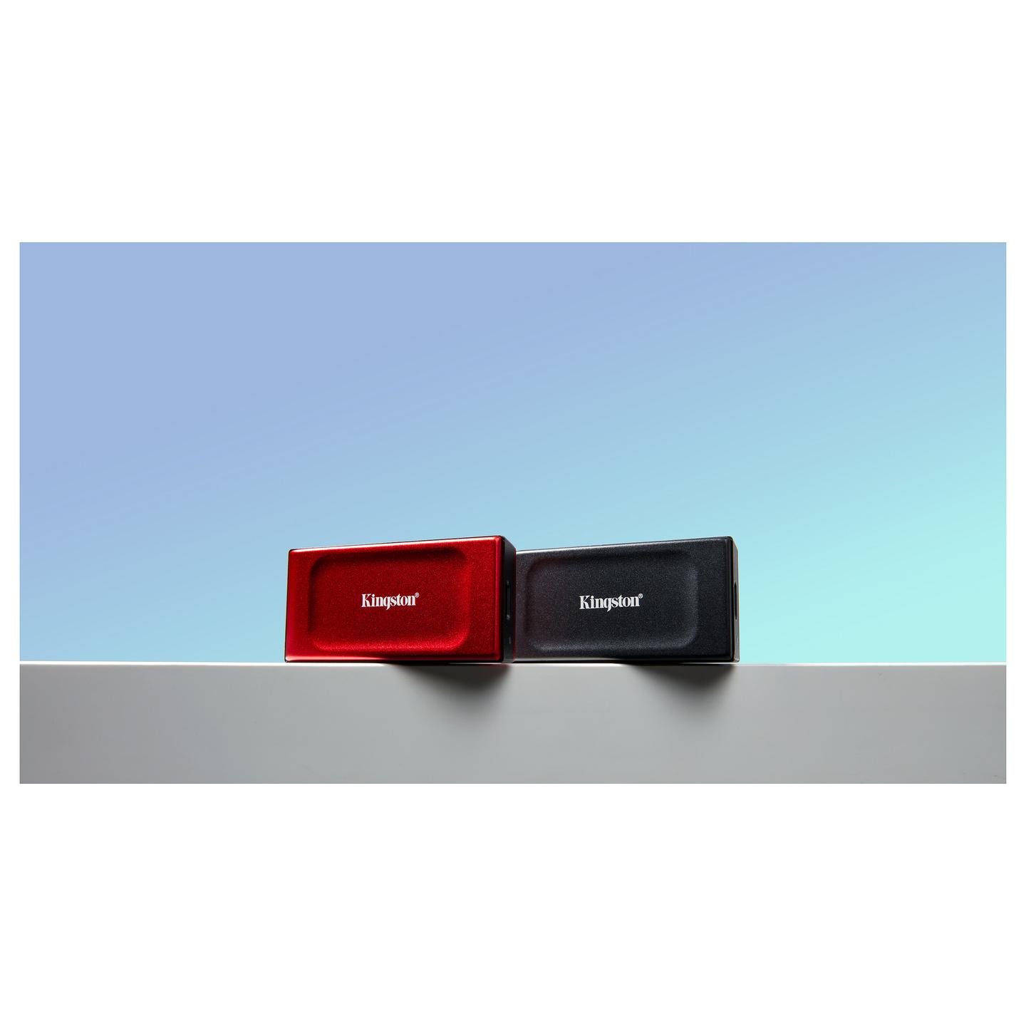 SSD e Jashtme Kingston XS1000 SXS1000R/1000G / 1TB / USB 3.2 Gen 2 / 1050MB/s Read / 1000MB/s Write – Kuqe - 9