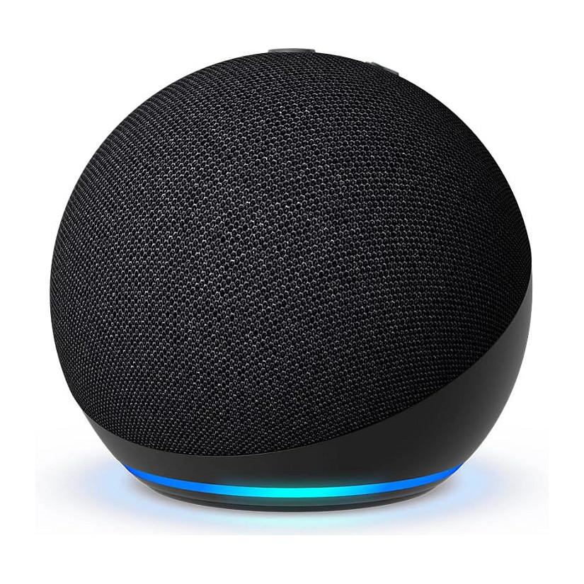 Altoparlant inteligjent Amazon Echo Dot, Gjenerata 5, Alexa, Wi-Fi, Dual-Band - Zezë - 1