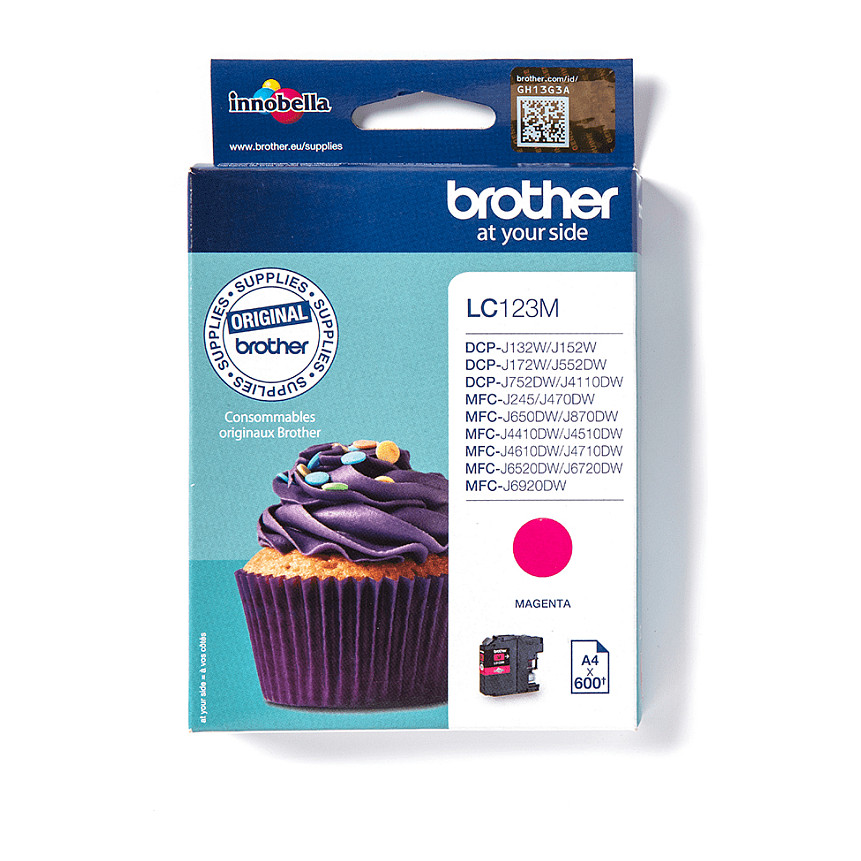 INK Brother LC-123M Ink Cartridge – Rozë - 1