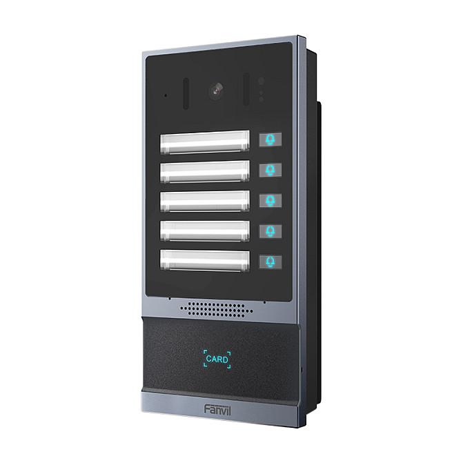 Intercom VoIP Fanvil i63 / Video / 2 MP / SIP / RFID / PoE / IP66 - Gri/Zeze - 2