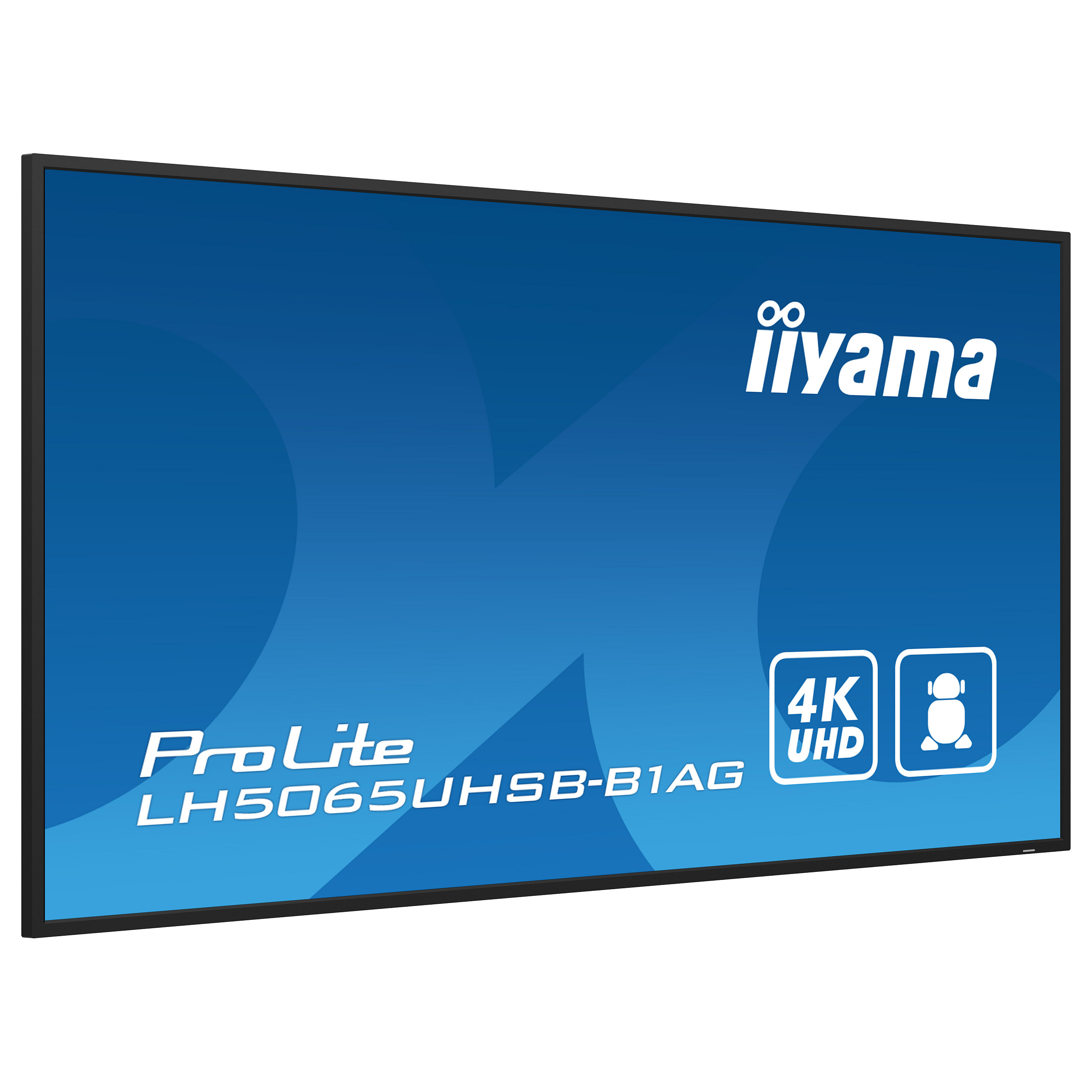 Ekran prezantues iiyama ProLite LH5065UHSB-B1AG / 50" / 4K UHD VA LCD / 60 Hz / 9.5 ms / HDMI + DP + LAN + WIFI + Speaker - Zezë - 3