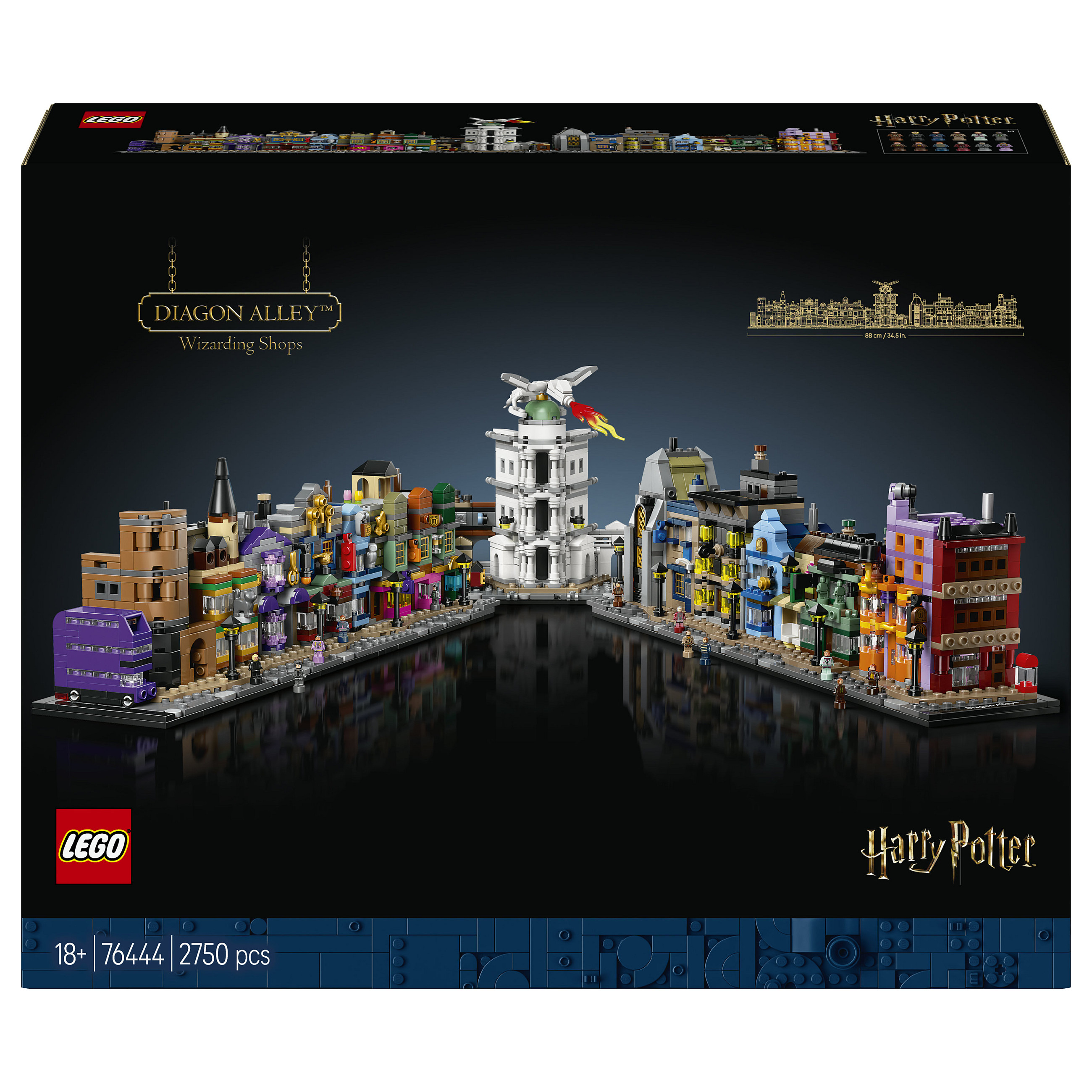 LEGO Harry Potter The Magical Shops of Diagon Alley 76444 - 1