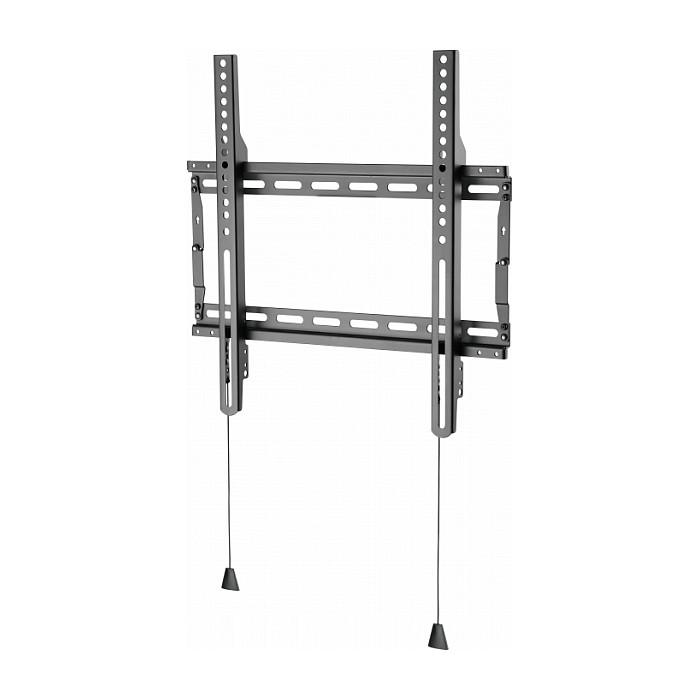 Mbajtëse për TV Vision VFM-W4X4V/2 / 32–65" / deri 60kg / VESA 200x200–400x400 / Fikse në Mur / Lockable - Zezë