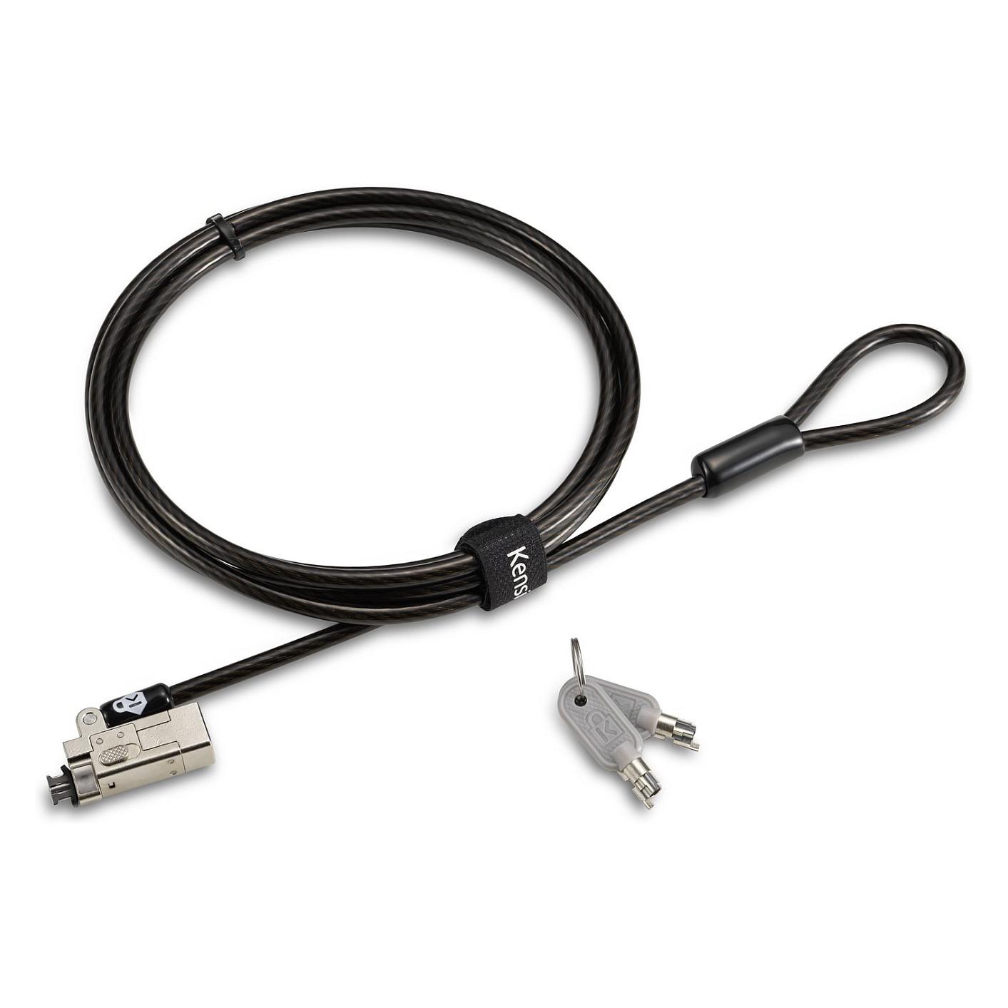 Bravë Sigurie për Laptop Kensington Slim NanoSaver 2.0 K65021WW, Kabllo 1.8m, Nano Security Slot, Çelës - Zezë