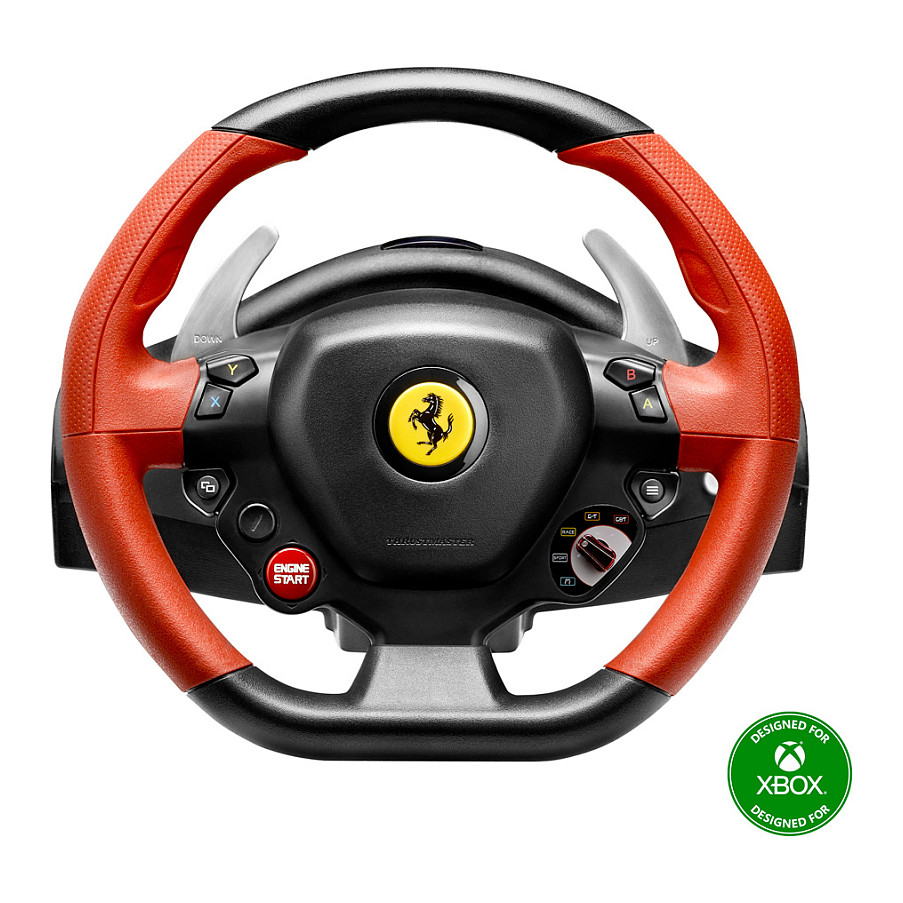 Kontroller Timon & Pedale Thrustmaster Ferrari 458 Spider - Zezë/Kuqe - 8