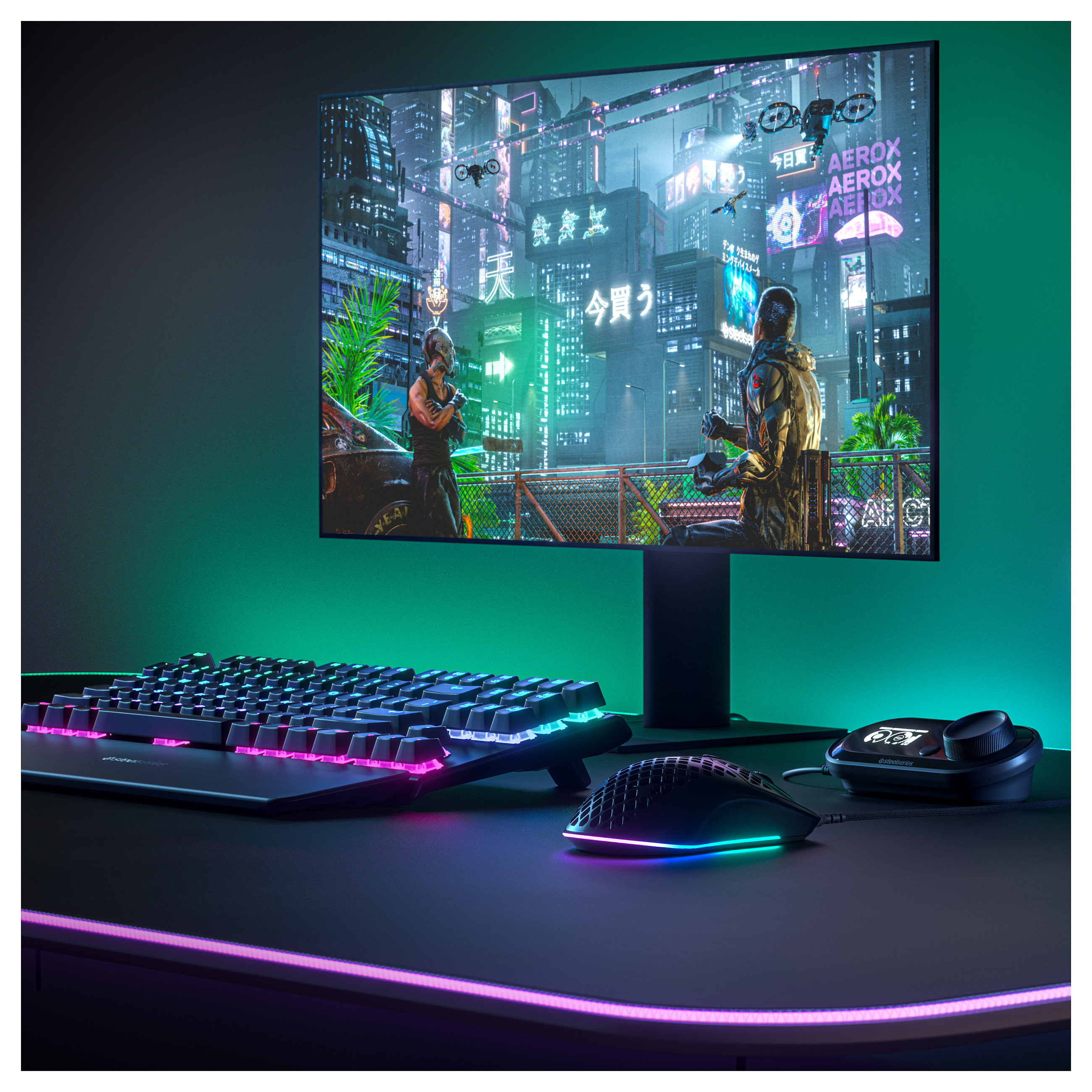 Steelseries Aerox 3 Onyx 2022 (schwarz) - 6