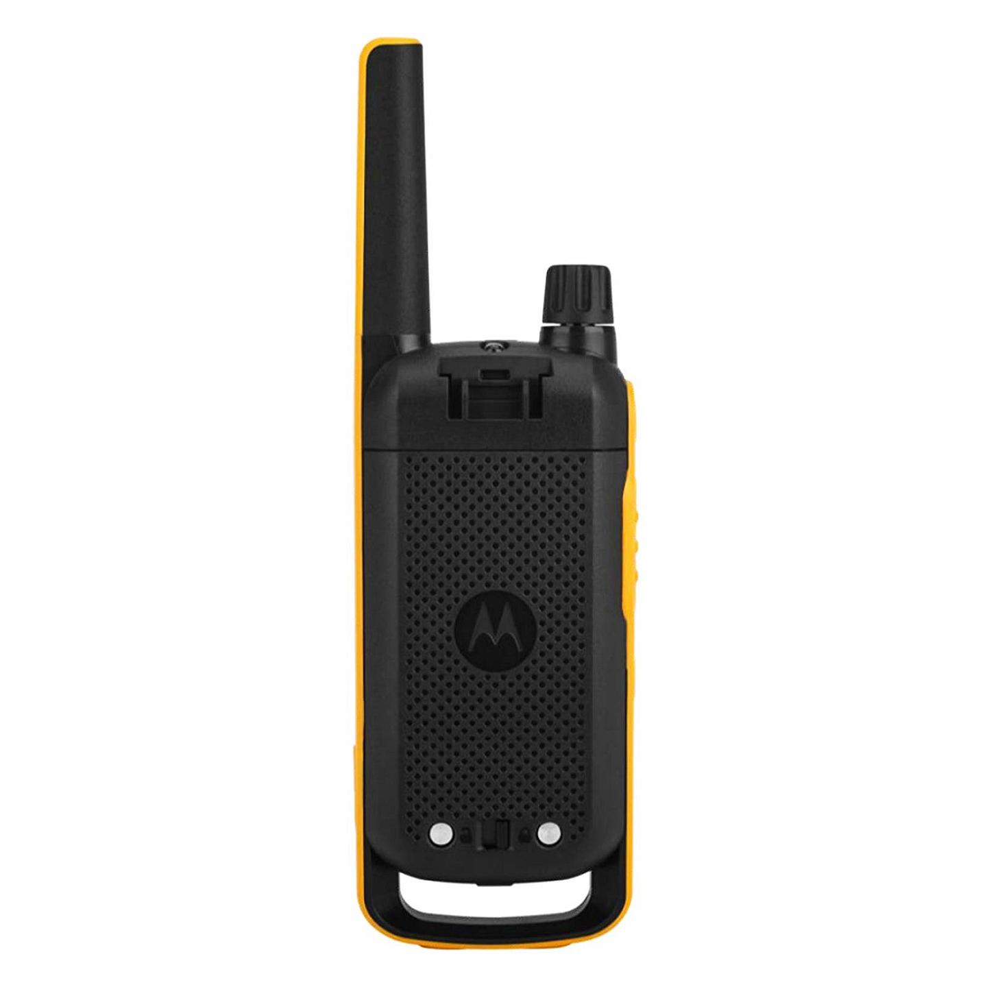 Radio Lidhje Motorola Talkabout T82 Extreme Twin Pack, PMR446, 16 Kanale, 500mW, Deri në 10km, IPX4, 2 Copë - Zezë/Verdhë - 2