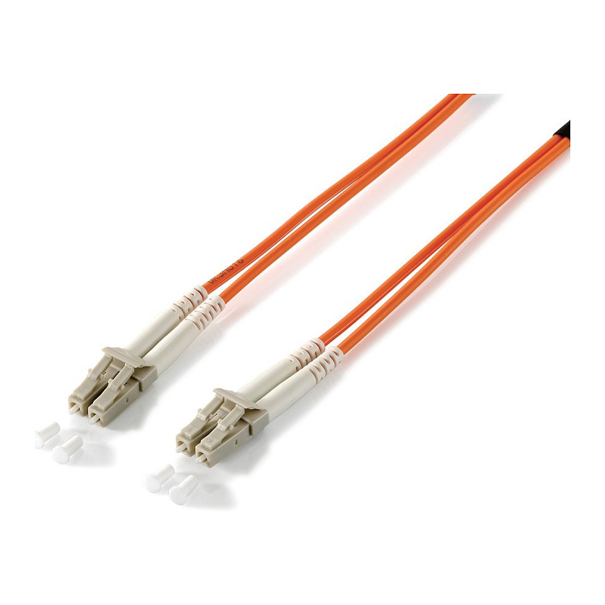 Kabllo Fiber Optike Equip 254421 / OM1 / Multimode / LC-LC / Duplex / 62.5/125 µm / 1m - Portokalli