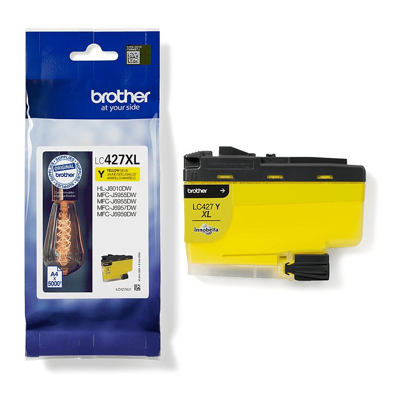 Ink Brother LC-427XLY, 5.000 faqe - Verdhë - 3