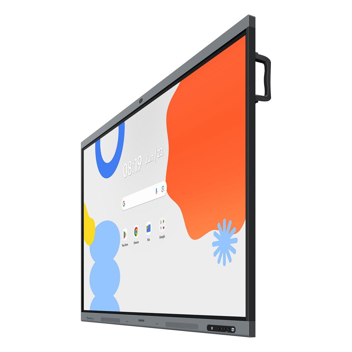 Interaktiv (Smart Board) Samsung LH65WAFPLGC, 65", 4K UHD IPS, Touch, 128GB, 2× HDMI, DP, 4× USB - Zezë/Hiri - 4