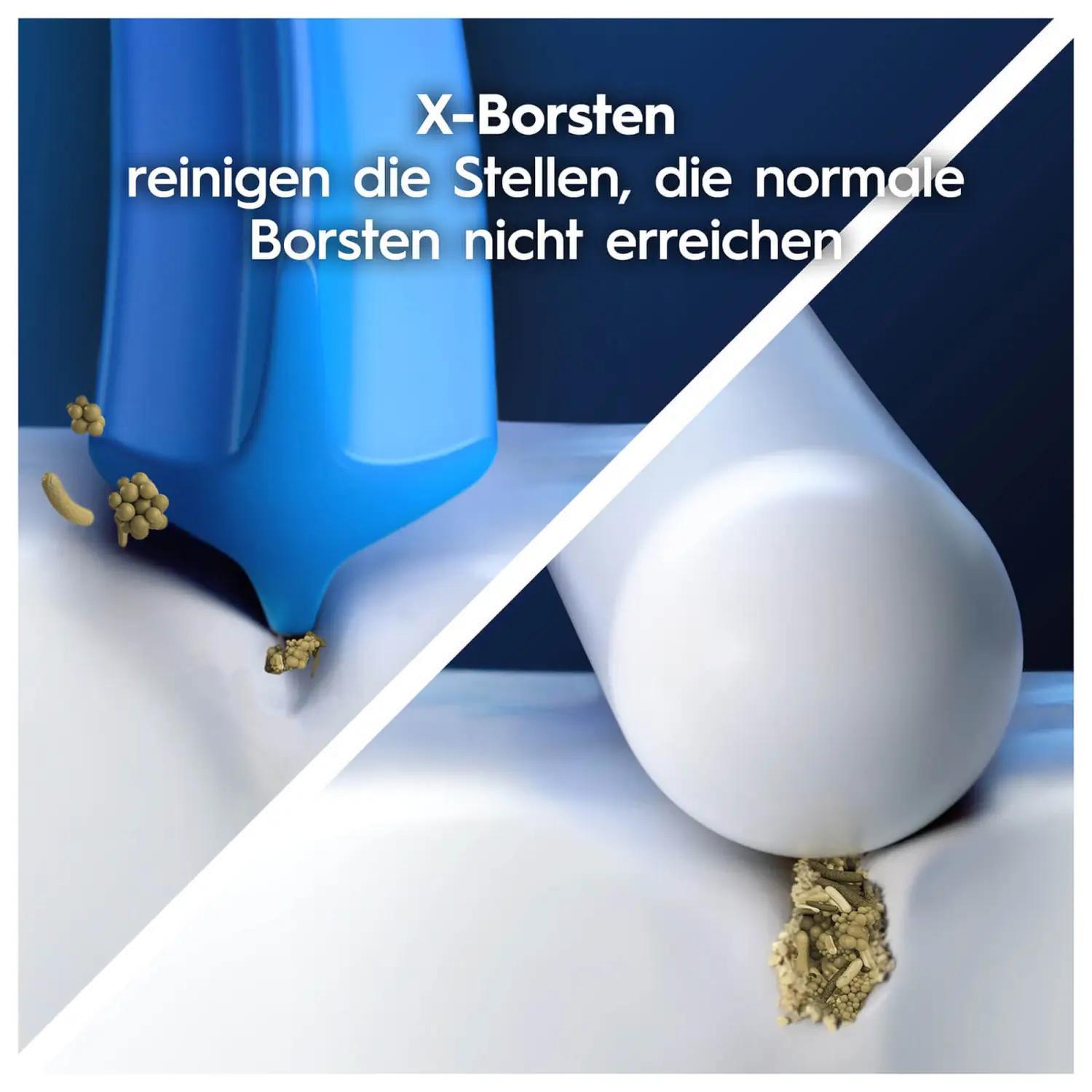 Koka zëvendësuese për furçë elektrike Oral-B Pro CrossAction / 6 copë – E Bardhë - 4