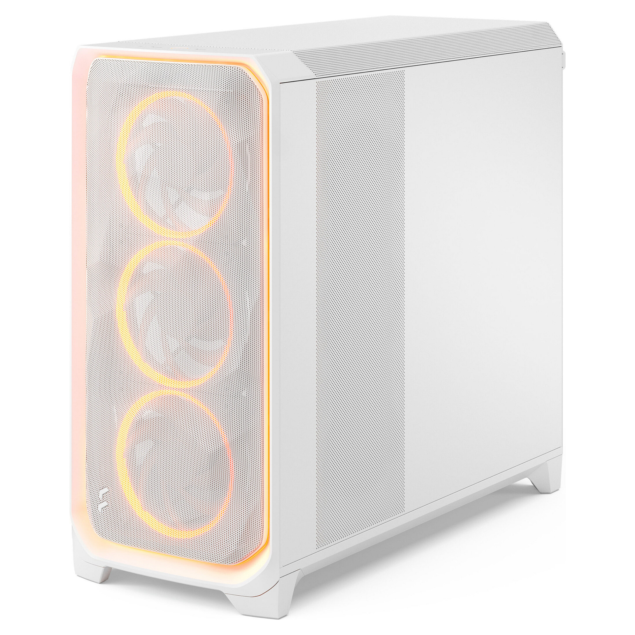 Kasë PC Fractal Design Meshify 3 XL Ambience Pro RGB / EATX / ATX / 3x 140mm RGB Fan / Tempered Glass - Bardhë - 4