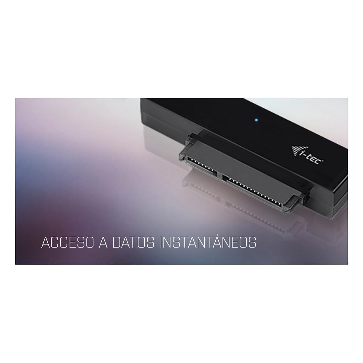 Këllëf për Disqe i-tec C31MYSAFEU313, 2.5", SATA, USB-C 3.2 Gen 2, 10Gbps - Zezë - 8