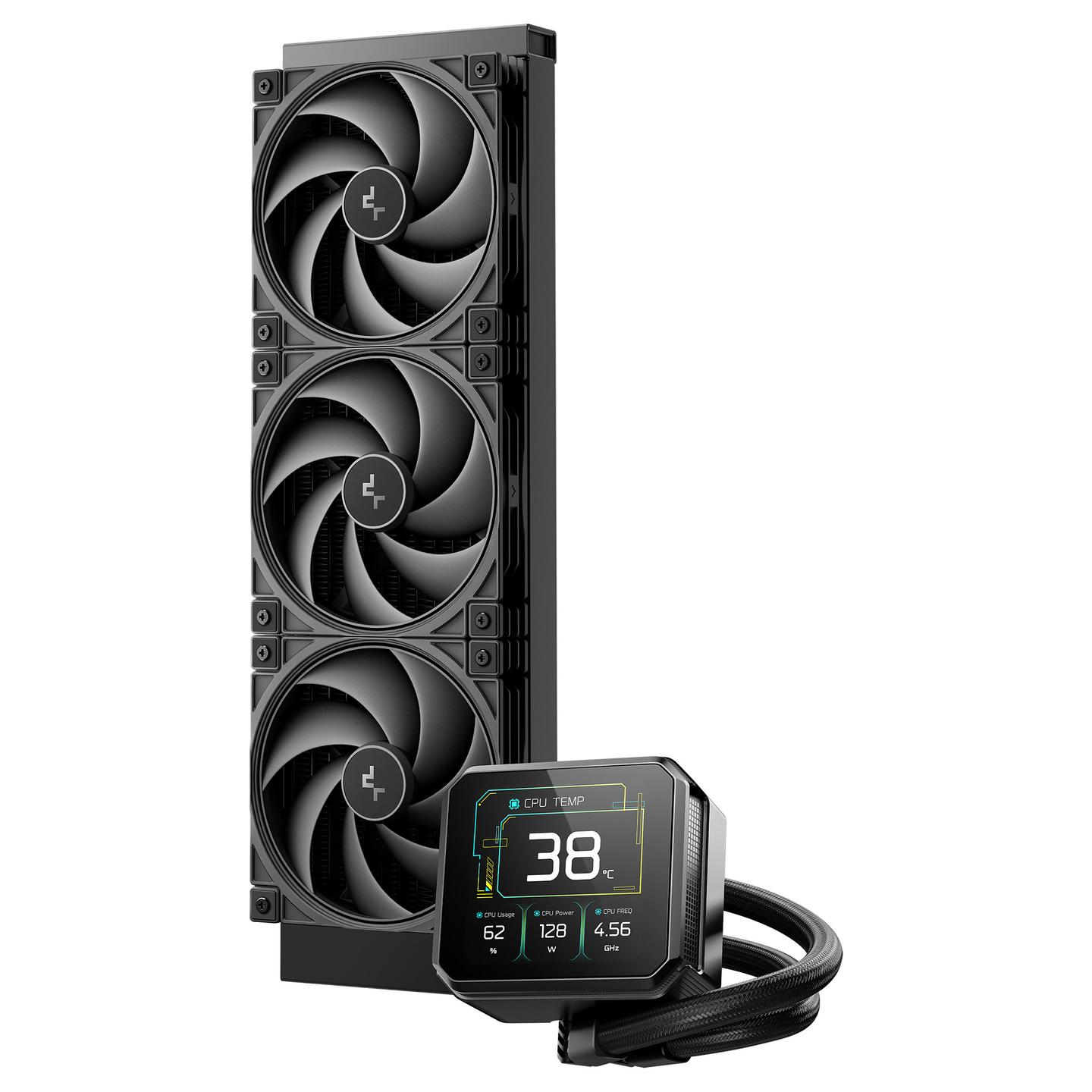Ftohës për Procesor DeepCool Spartacus 360 / 360mm / AIO – Zezë - 2