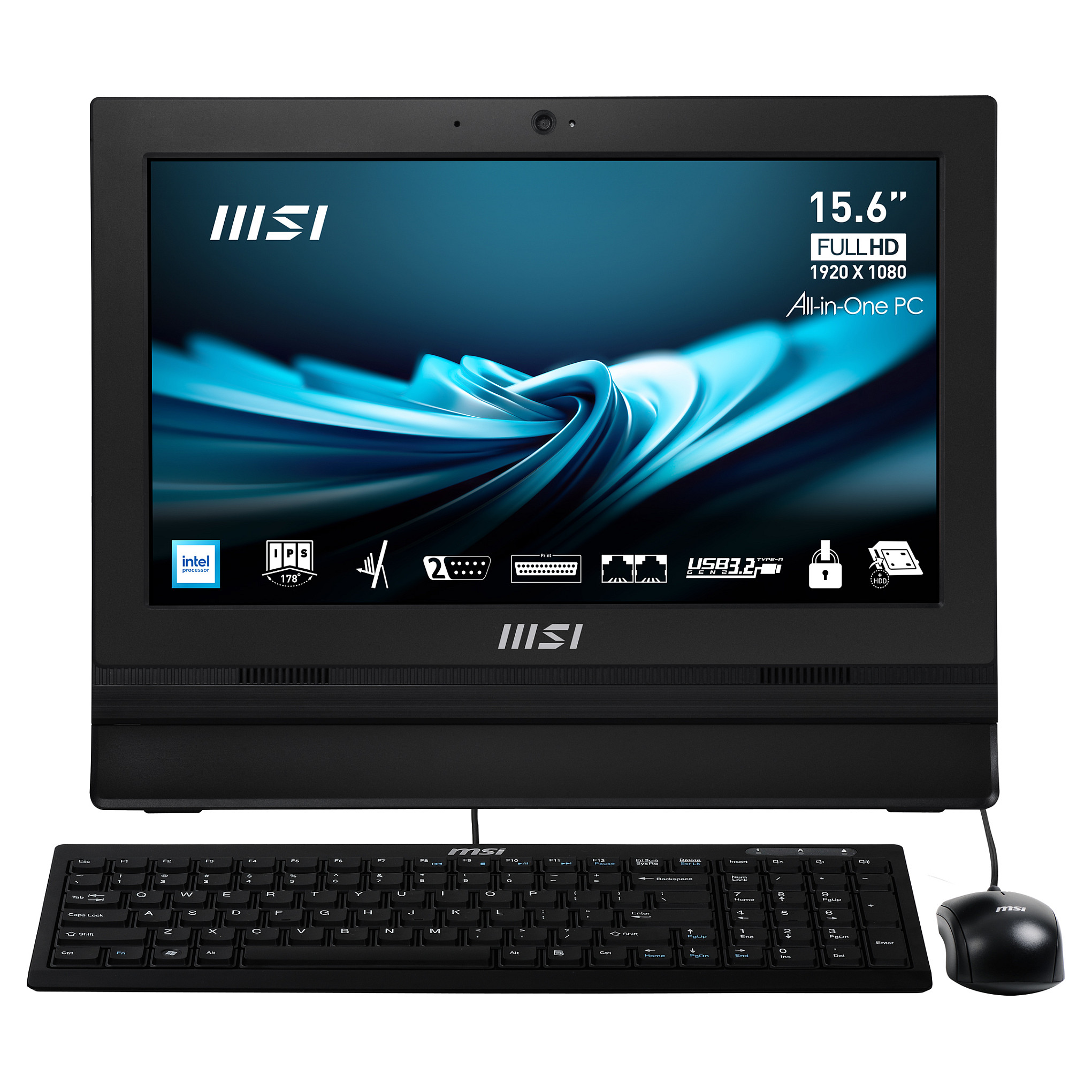 AIO MSI PRO AP162T ADL-019DE 15.6" HD N100/4GB/128GB/black W11P - 1