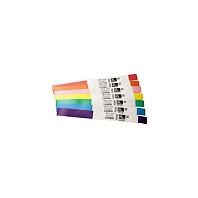 Byzylykë Identifikimi Zebra Z-Band UltraSoft, 25 × 279 mm, 1.050 copë, 6 rula, për të rritur, mbyllje ngjitëse – Bardhë/Kuqe