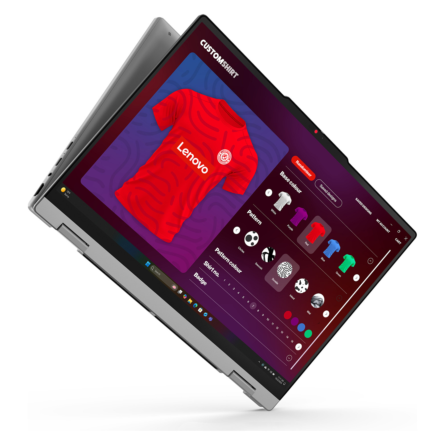Laptop Lenovo IdeaPad 5 2-in-1 15AGP11 / RYZ AI 5 430 / 16GB DDR5 / 512GB / 15.3" WUXGA IPS 60Hz Touch / AMD Radeon 840M / DE  - Gri - 9