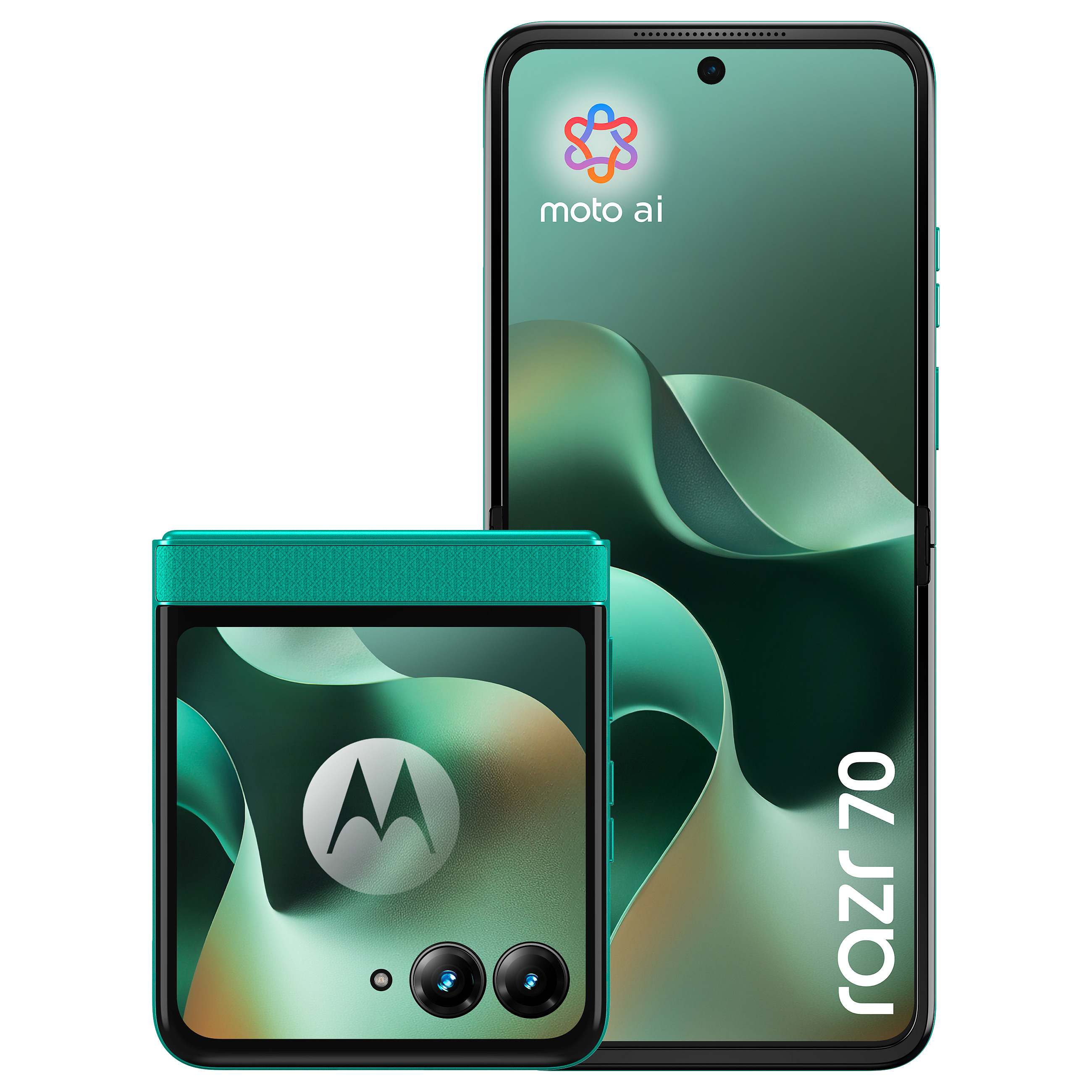 Telefon Motorola Razr 70 5G / 8GB / 256GB / Dual SIM - Gjelbër - 2