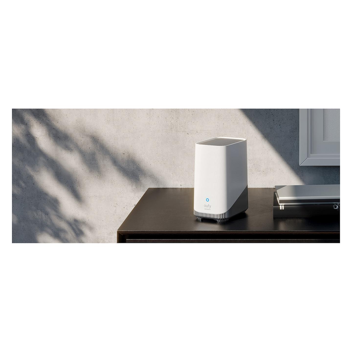 Kamerë Sigurie IP CCTV Anker Eufy eufyCam S330 (eufyCam 3) 2-Cam Kit + HomeBase 3, 4K, 135°, Wi-Fi, Solar, IP67 - Zezë/Bardhë - 17