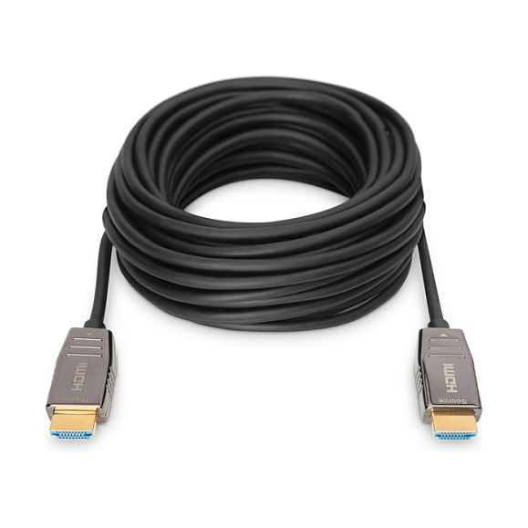 Kabllo HDMI DIGITUS HDMI AOC Hybrid Fiber Optic Cable / UHD 8K / 30m - Zezë - 4