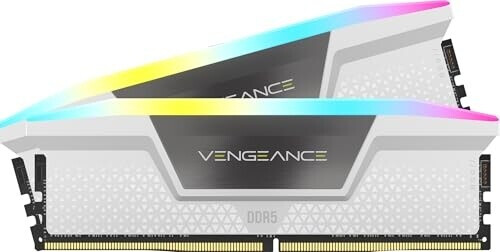 RAM Memorie DDR5 Corsair Vengeance RGB / 16GB (2x8GB) / DIMM / 5200MHz / CL40 / AMD EXPO & Intel XMP - Bardhë
