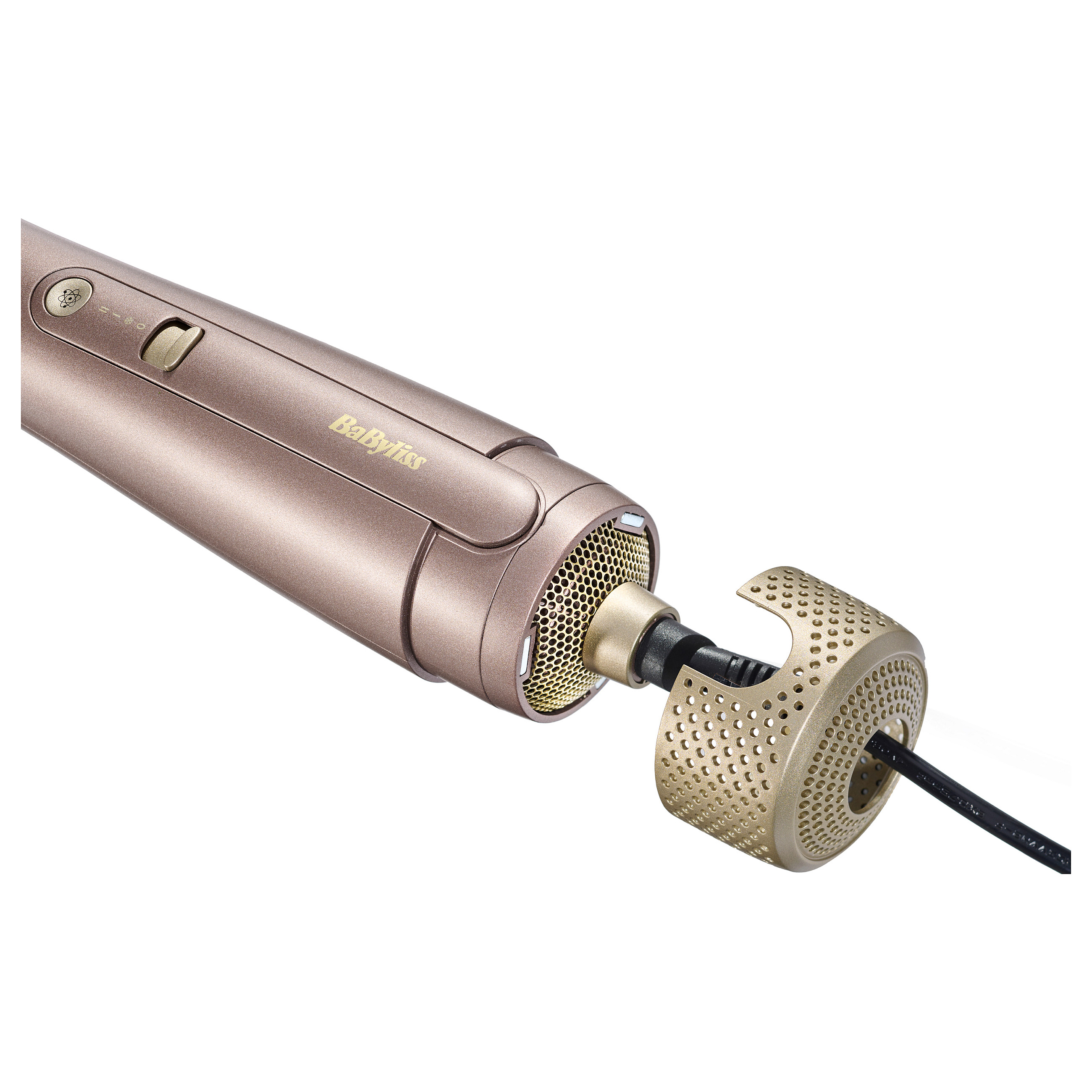Stilues për flokë BaByliss Air Power Volume / 1000W / Ceramic / Ionic / Wet & Dry / Cool Shot / Auto Shut-Off 60 Min -Ari/Rozë - 12