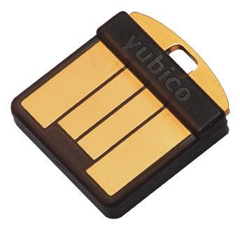 Çelës Sigurie Yubico YubiKey 5 Nano / USB-A / FIDO2 / U2F / PIV / OpenPGP – Zezë/Ari - 1