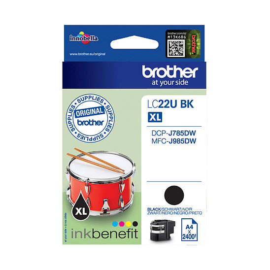 INK Brother LC22UBK Ink Cartridge – Zezë - 2