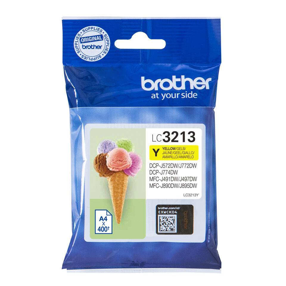 INK Brother LC-3213Y / 400 faqe / XL - Verdhë - 1