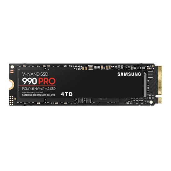 SSD e Brendshme Samsung 990 PRO, 4TB, M.2 2280, PCIe 4.0 x4, NVMe 2.0, 7450MB/s Read, 6900MB/s Write 
