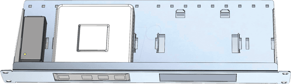 Aksesor për Rrjet ALLNET USG-RMKITALL, Rack Mount Kit, 1U, për Ubiquiti UniFi Security Gateway - Argjend
