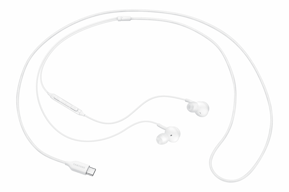 Kufje me kabllo Samsung Headphones / EO-IC100BWEGEU - Bardhë - 1