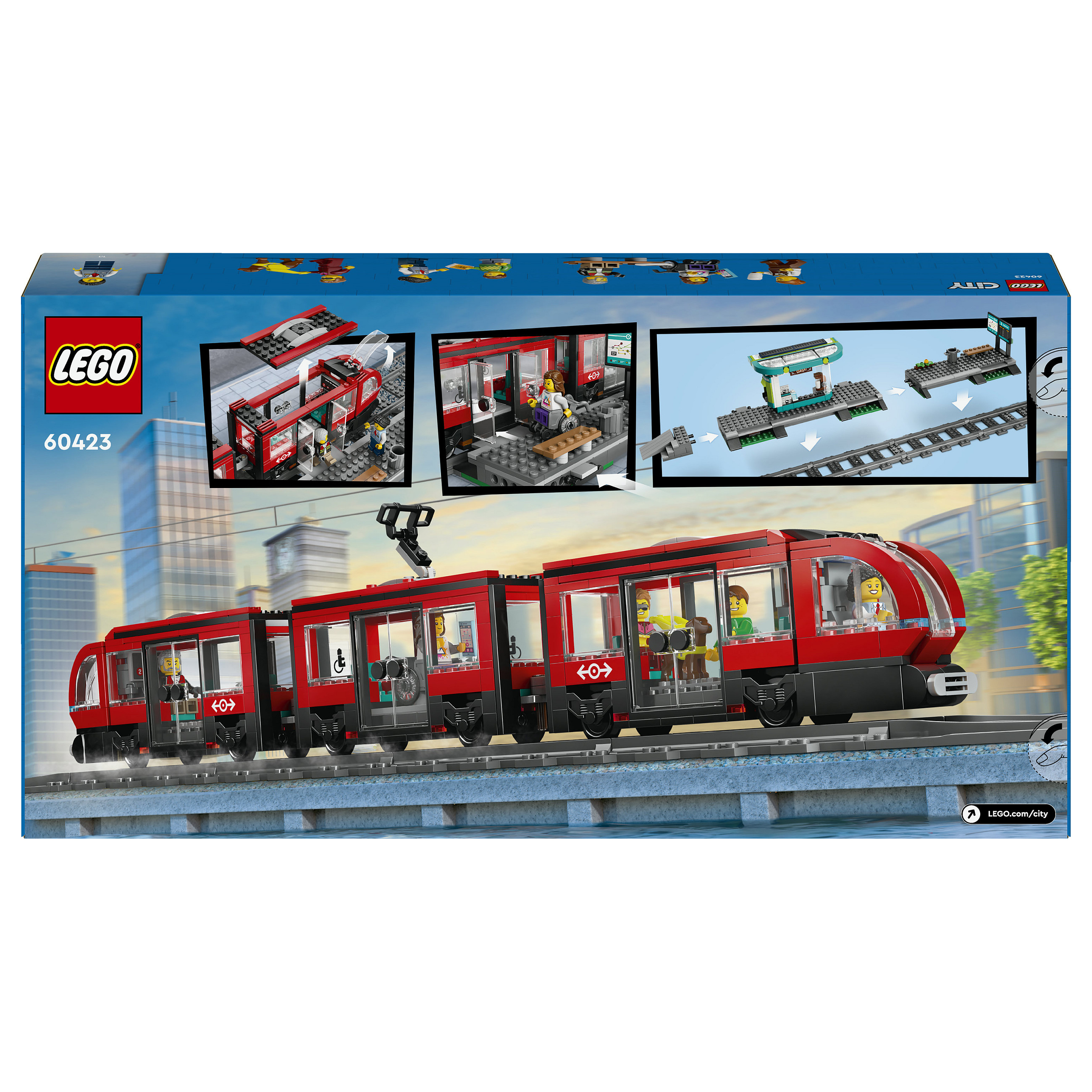 LEGO 60423 City: Tram with Stop - 9