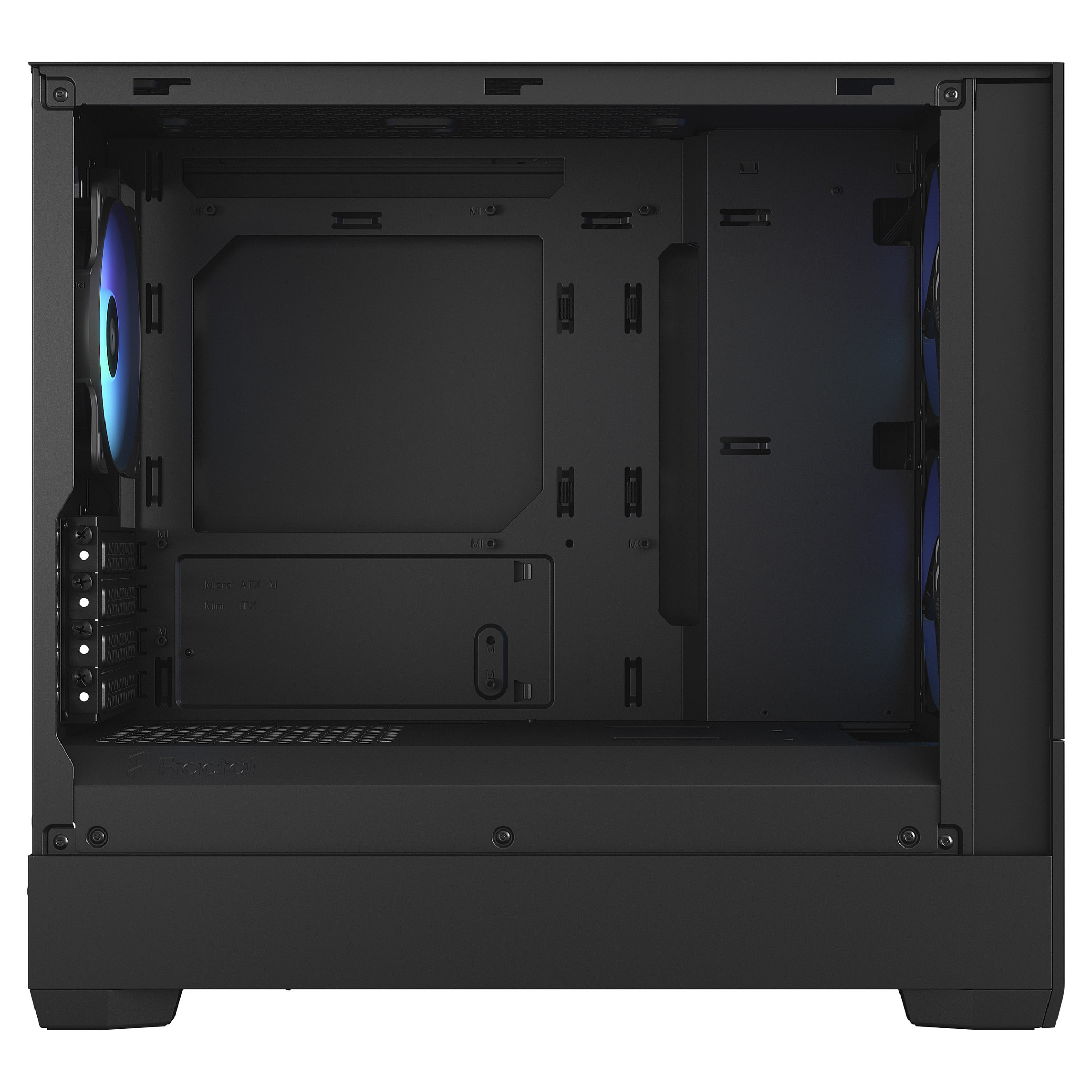 Kasë Mini Fractal Design Pop Mini Air Window – Zezë - 11