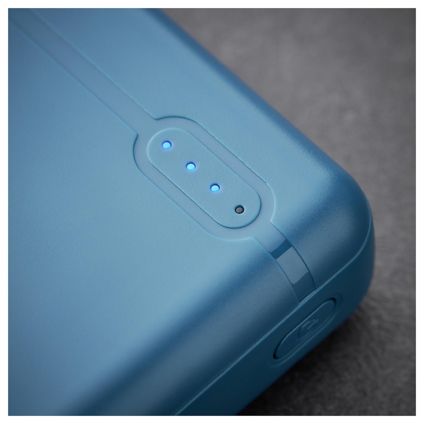 Powerbank Intenso XS10000 / 10000mAh / Lithium-Polymer / USB-A + USB-C / Micro-USB + USB-C / 5V/3.1A - Blu - 8
