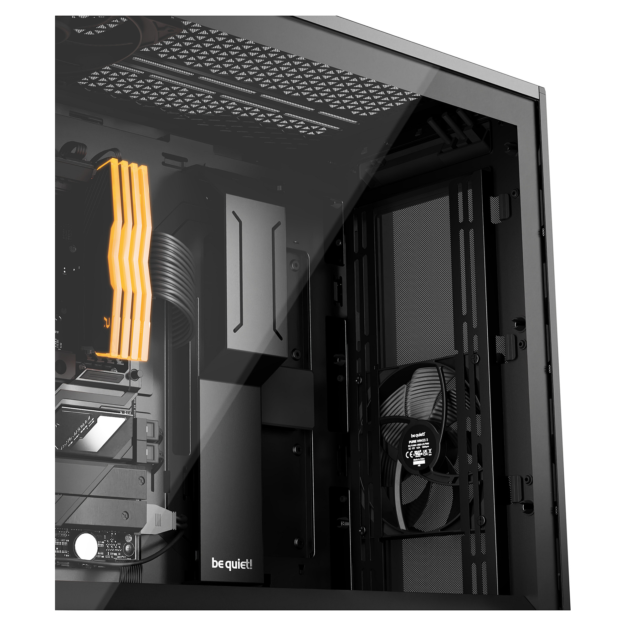 Kasë Midi be quiet! SHADOW BASE 800DX – Zezë - 10