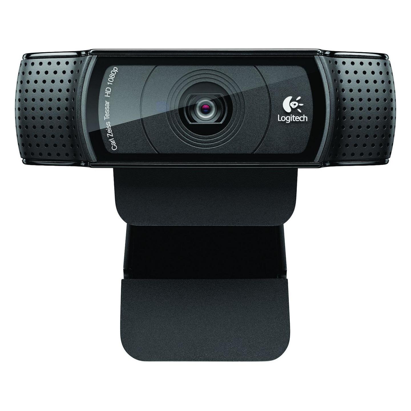Webcam Logitech HD Pro C920 / 960-000769 / Full HD 1080p / USB 2.0 / 3MP / 78° – Zezë