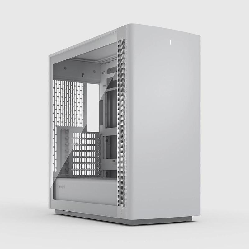 Kasë Fractal Design Define One, Mid-Tower, ATX, Xham i Temperuar, 3x Momentum 14, USB Type-C 20Gbps - Bardhë