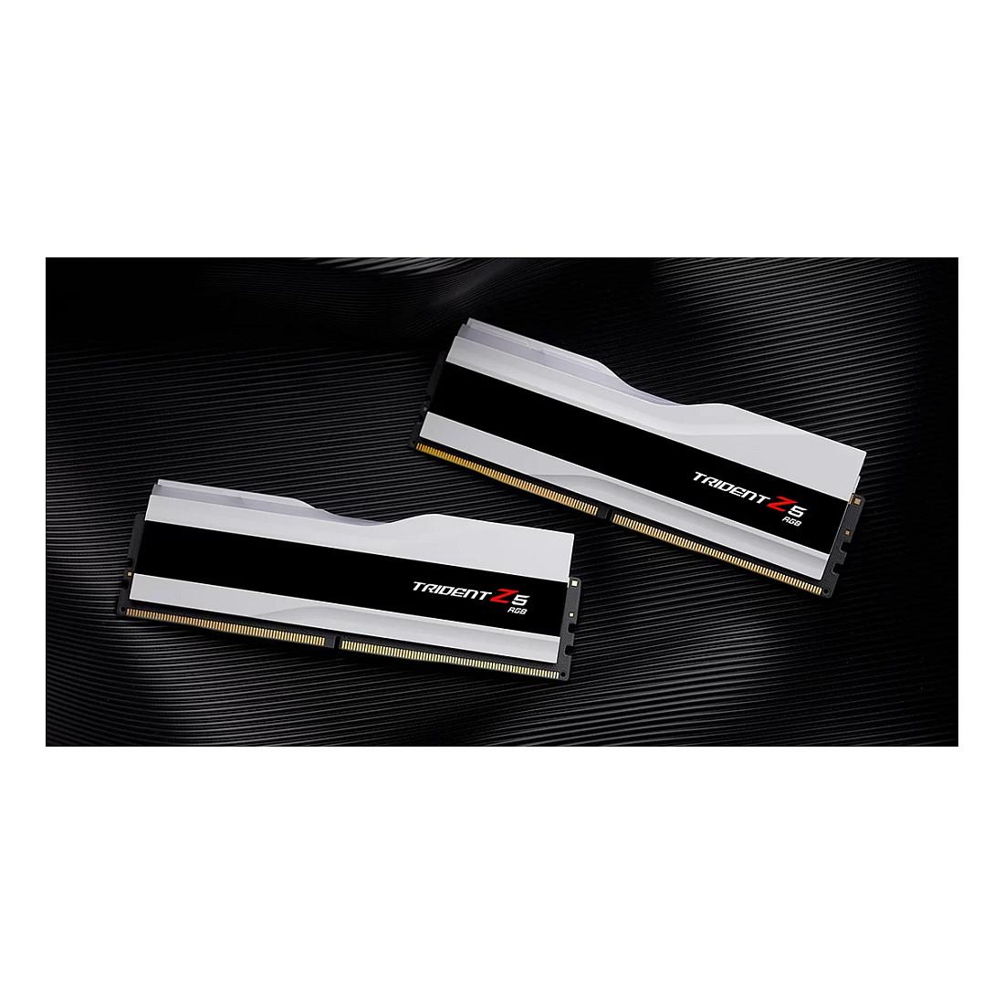RAM Memorie DDR5 G.SKILL Trident Z5 RGB, 48GB (2x24GB), DIMM, 8200MT/s, CL40, Intel XMP 3.0 - Bardhë - 4