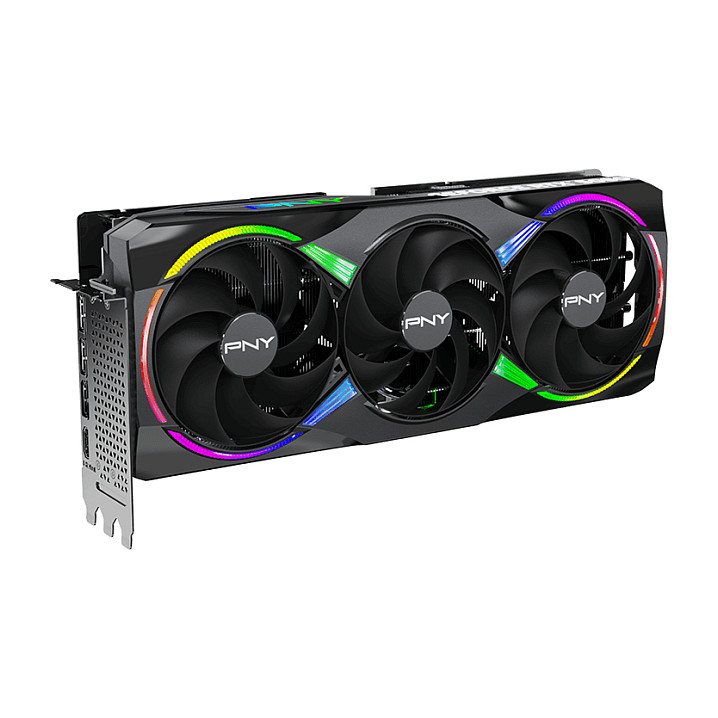 Kartelë Grafike NVIDIA RTX 5080 16GB PNY ARGB OC GDDR7 3Fan - 10