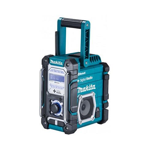 Radio Pune Makita DMR112, 7.2–18V, DAB+, FM, Bluetooth, USB - Blu/Zezë