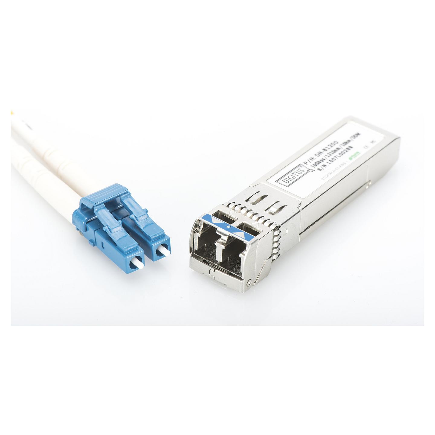 Modul Transceiver për Rrjet DIGITUS DN-81200 / SFP+ / 10Gbps / Multimode / LC Duplex / 850nm / 300m - 3